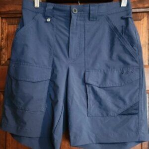 Men's PFG Permit™ III Fishing Shorts - 8" Inseam - Size Small - Carbon Blue